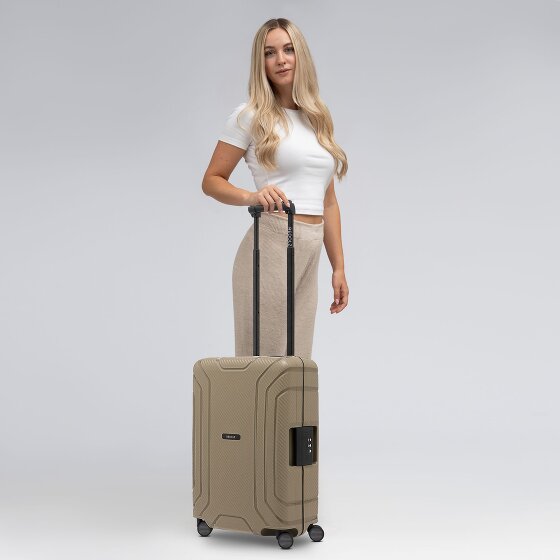 Redolz Essentials 15 4-Rollen Kabinentrolley 55 cm mit Dreipunkt-Verschluss