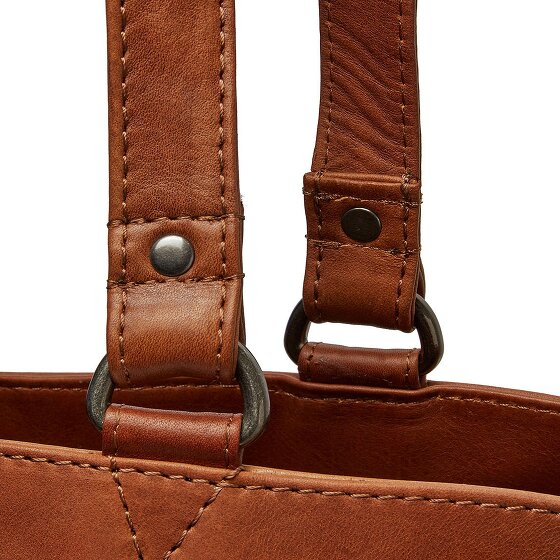 The Chesterfield Brand Wax Pull Up Schultertasche Leder 36 cm Laptopfach