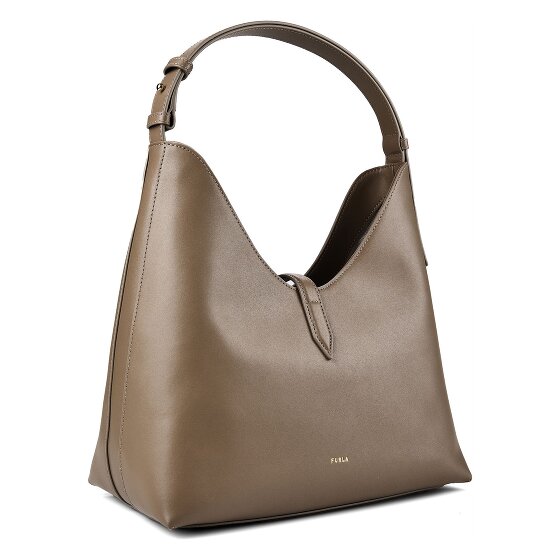 Furla Goccia Schultertasche Leder 30 cm