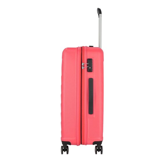 American Tourister Summer Square 4 Rollen Trolley 67 cm mit Dehnfalte