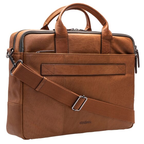 Strellson Hyde Park Aktentasche Leder 39 cm Laptopfach