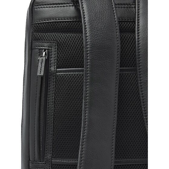 Castelijn & Beerens Daypack RFID Schutz Leder 41 cm Laptopfach