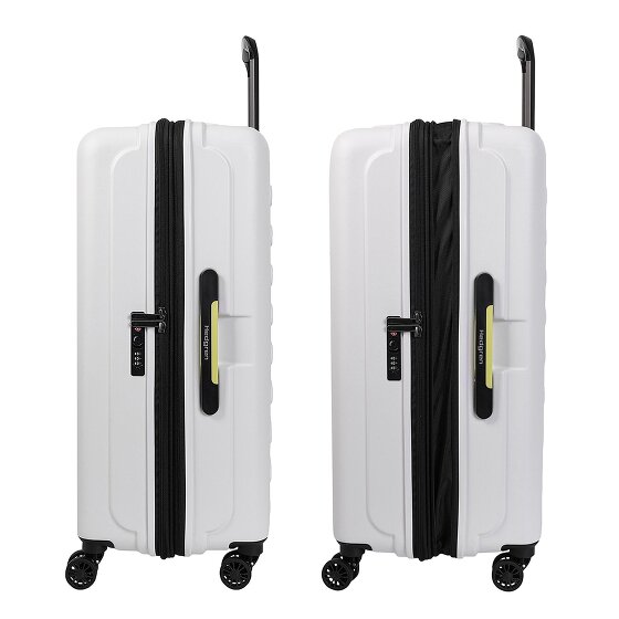 Hedgren Comby Grip 4 Rollen Trolley L 74 cm mit Dehnfalte