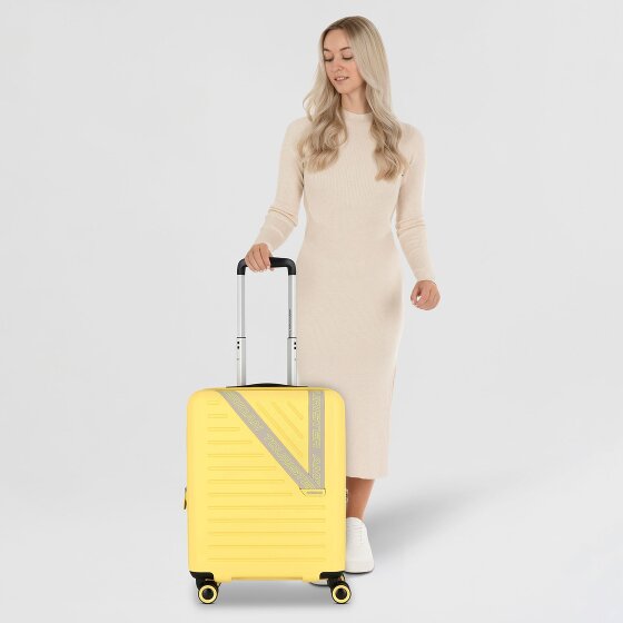 American Tourister Dynabelt 4 Rollen Kabinentrolley 55 cm mit Dehnfalte