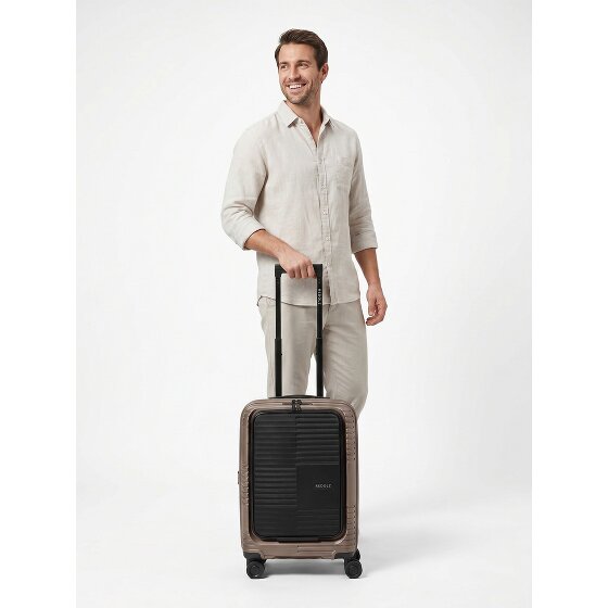 Redolz Essentials 17 2.0 4 Rollen Kabinentrolley 55 cm Laptopfach mit Dehnfalte