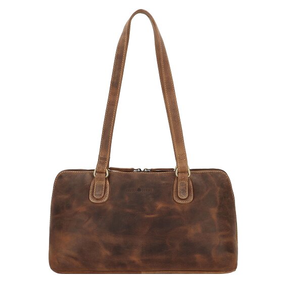 Greenburry Vintage Schultertasche S Leder 37 cm
