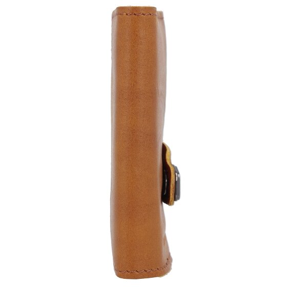 Tru Virtu Click & Slide Natural Kreditkartenetui Leder 7 cm