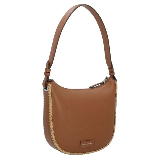 Karl Lagerfeld Circle Schultertasche Leder 25 cm