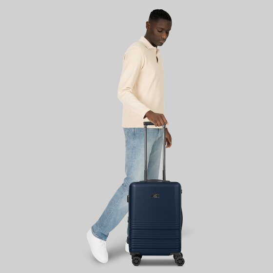 camel active Hanoi 4 Rollen Kabinentrolley S 56 cm mit Dehnfalte