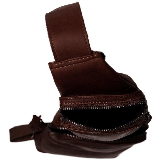 The Chesterfield Brand Wax Pull Up Umhängetasche Leder 17 cm