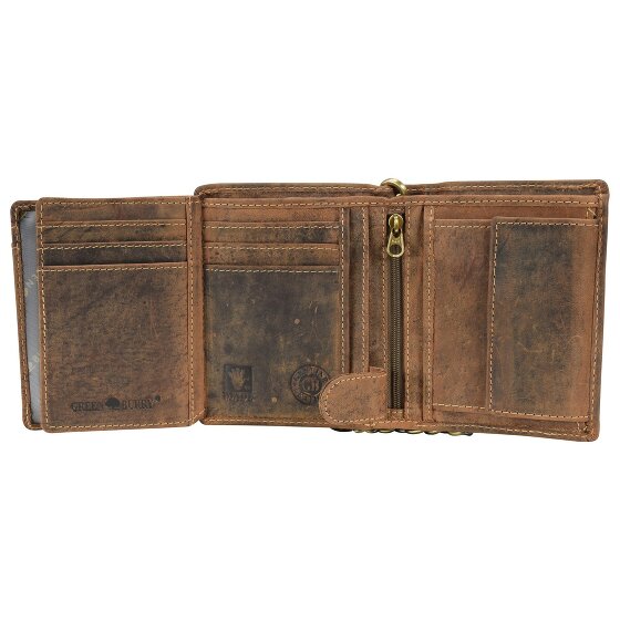 Greenburry Vintage Geldbörse VIII Leder 10 cm