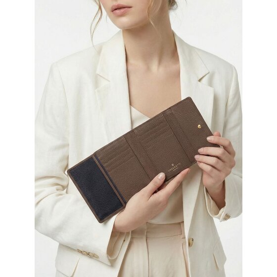Lazarotti Bologna Leather XL Geldbörse mit Zip-Around Fach Leder 14 cm
