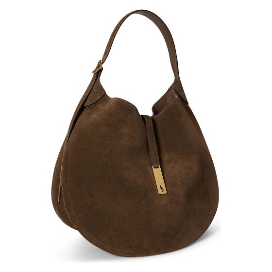 POLO RALPH LAUREN Polo ID Schultertasche Leder 40 cm