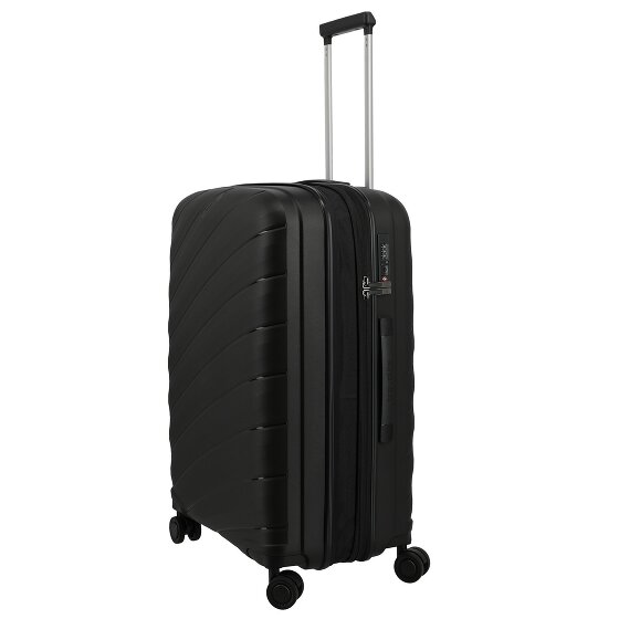 Travelite Burano 4 Rollen Kofferset 3-teilig mit Dehnfalte