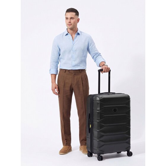 Delsey Paris Meteor 4 Rollen Trolley L 78 cm mit Dehnfalte