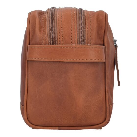 The Chesterfield Brand Wax Pull Up Kulturbeutel Leder 29 cm