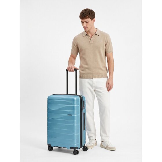 Bergpfeil Travel 4 Rollen Trolley M 66 cm mit Dehnfalte