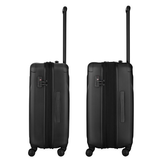 Wenger Oryson 4 Rollen Trolley M 65 cm mit Dehnfalte