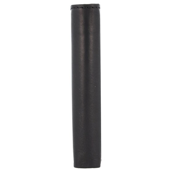 Greenburry Pure Black Geldbörse RFID Schutz Leder 10.5 cm