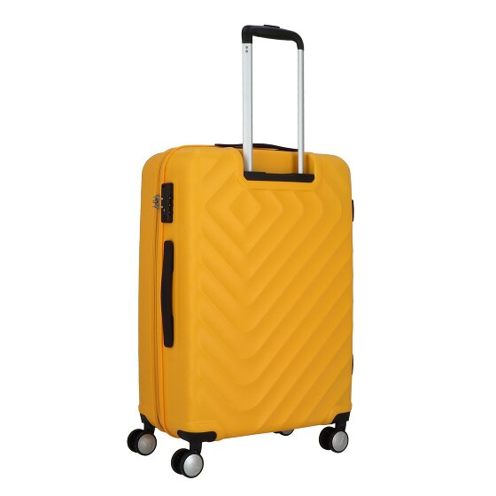 American Tourister Summer Square 4 Rollen Kofferset 3-teilig mit Dehnfalte