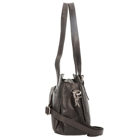 Spikes & Sparrow Schultertasche Leder 34 cm