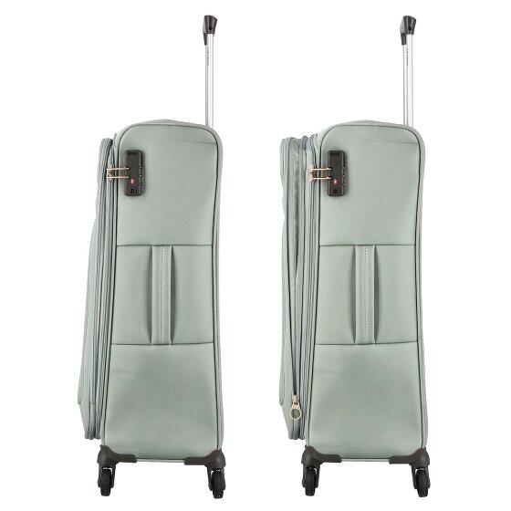 Samsonite Anafi 4-Rollen Kofferset 3-teilig mit Dehnfalte super leicht