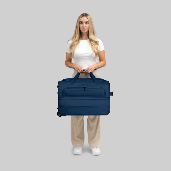 Redolz Duffle Essentials 2-Rollen Reisetasche 55 cm M mit Dehnfalte