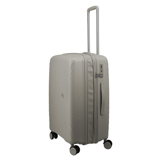 Travelite Tamaris x Travelite Voyaage 4 Rollen Trolley M 66 cm mit Dehnfalte