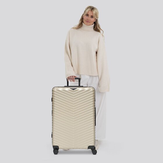 Redolz Essentials 18 4 Rollen Trolley 76 cm mit Dehnfalte