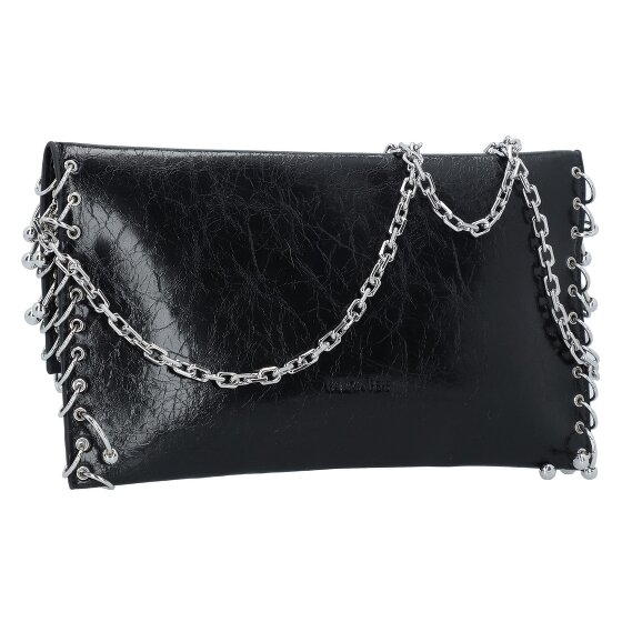 Patrizia Pepe Fly Clutch Tasche Leder 28 cm