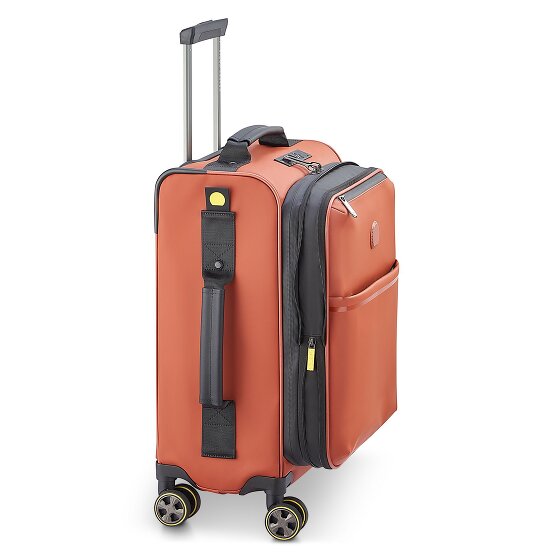 Delsey Paris Turenne Soft 4 Rollen Kabinentrolley 56 cm mit Dehnfalte