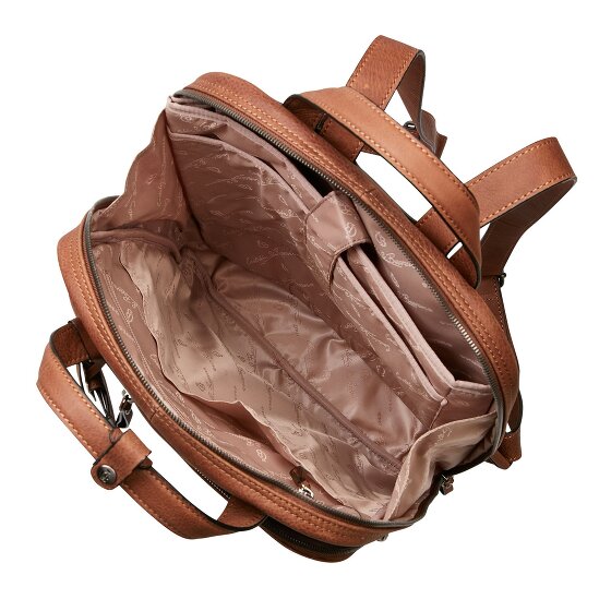 Castelijn & Beerens Carisma Daypack RFID Schutz Leder 40 cm Laptopfach