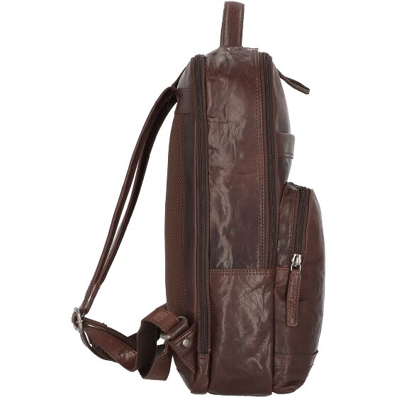 Spikes & Sparrow Bronco Rucksack Leder 40 cm Laptopfach