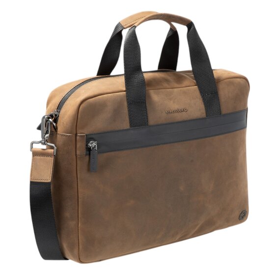 Strellson Bow Road Charles Aktentasche Leder 39 cm
