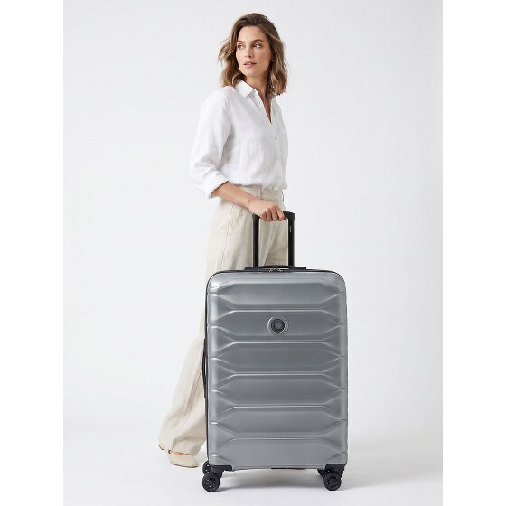 Delsey Paris Meteor 4 Rollen Trolley L 78 cm mit Dehnfalte