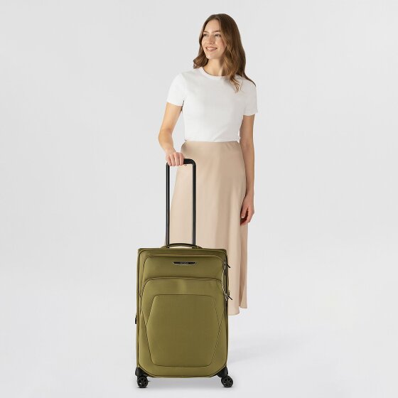 Samsonite Spark Sng Eco 4 Rollen Trolley 67 cm mit Dehnfalte