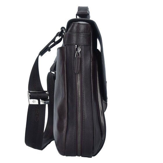 Piquadro Black Square Aktentasche Leder 40 cm Laptopfach