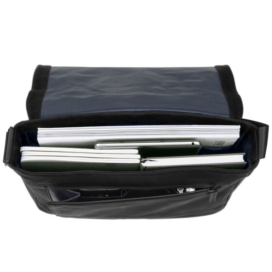 Leonhard Heyden Den Haag Messenger Leder 37 cm Laptopfach
