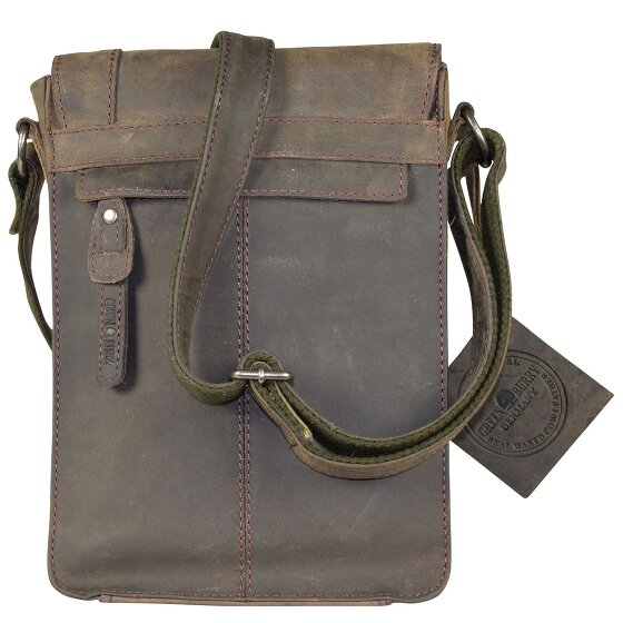 Greenburry Vintage Revival Umhängetasche Leder 25 cm