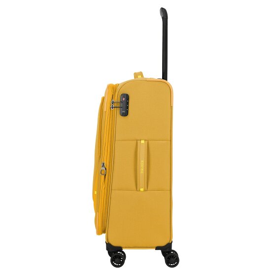 Travelite Umbria 4 Rollen Trolley M 67 cm mit Dehnfalte