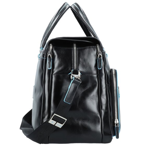 Piquadro Blue Square Weekender Reisetasche Leder 47 cm Laptopfach