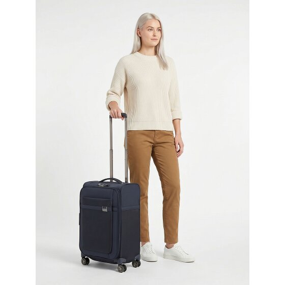 Samsonite Airea 4 Rollen Kabinentrolley 55 cm mit Dehnfalte