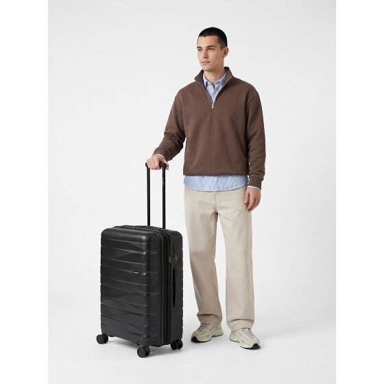 Bergpfeil Travel 4 Rollen Trolley M 66 cm mit Dehnfalte