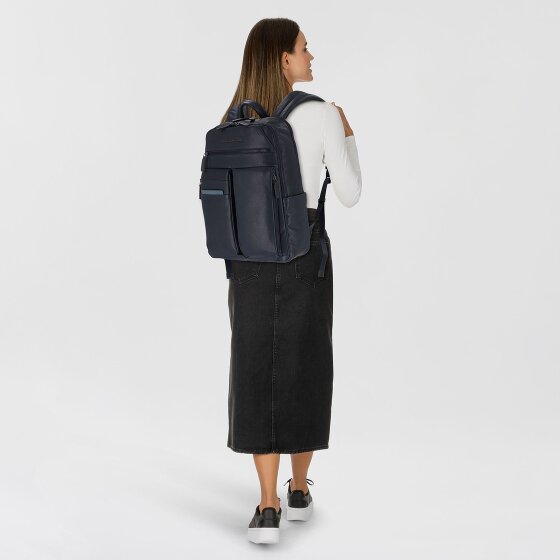 Piquadro Paavo Daypack Leder 43 cm Laptopfach