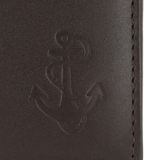 oxmox Leather Geldbörse RFID Schutz Leder 11 cm