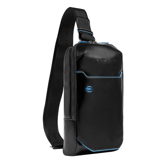 Piquadro Blue Square Umhängetasche Leder 28 cm