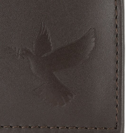 oxmox Leather Geldbörse RFID Schutz Leder 11 cm