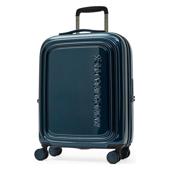 Mandarina Duck Logoduck + Metal 4 Rollen Trolley S 55 cm mit Dehnfalte