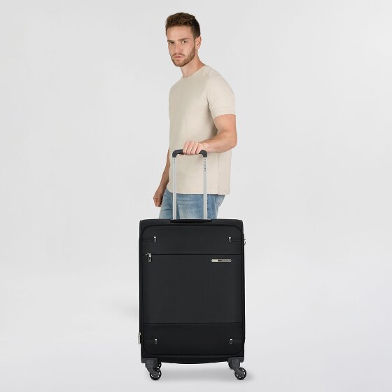 Samsonite Base Boost 4 Rollen Trolley 66 cm mit Dehnfalte