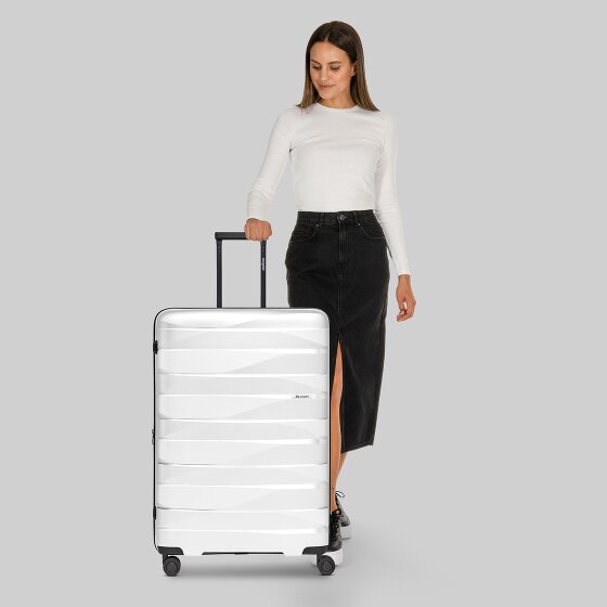 Bergpfeil Travel 4-Rollen Trolley L 75 cm mit Dehnfalte
